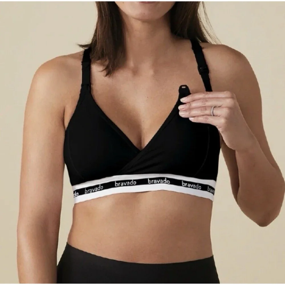 Bravado Original Nursing Bra In Black Sz Small New